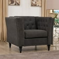 thumbnail image 4 of Home Square 2 Piece Microfiber Living Room Chair Set in Brown, 4 of 7