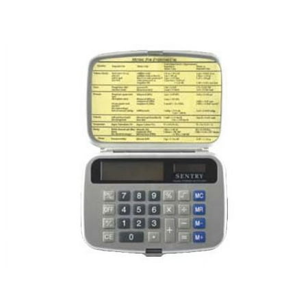Sentry CA366 - Pocket calculator - 8 digits - solar panel, battery