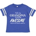 thumbnail image 3 of Inktastic Yeah My Grandma is Pretty Awesome Boys or Girls Toddler T-Shirt, 3 of 5