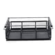 thumbnail image 5 of Cesta para cajones debajo del escritorio, estante de almacenamiento para debajo de la mesa, cajón colgante para escritorio deslizante para despensa y, 5 of 7