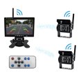 thumbnail image 5 of Car Rear View 2 Camera with Monitor for Truck Parking Night Vision 9-36V with 7 inch Screen Universal, 5 of 23