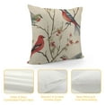 thumbnail image 4 of COMIO Pillow Case Bird Pattern Double Sided Decorative Cushion Cover for Sofa Bed Chair Car, 4 of 5