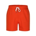 thumbnail image 4 of pstuiky Pantalones cortos de gimnasio para hombre, Pantalones cortos de moda para hombre, de color liso, con cremallera de doble cara y cintura elástica sin bolsillo. Pantalones cortos de golf, 4 of 9