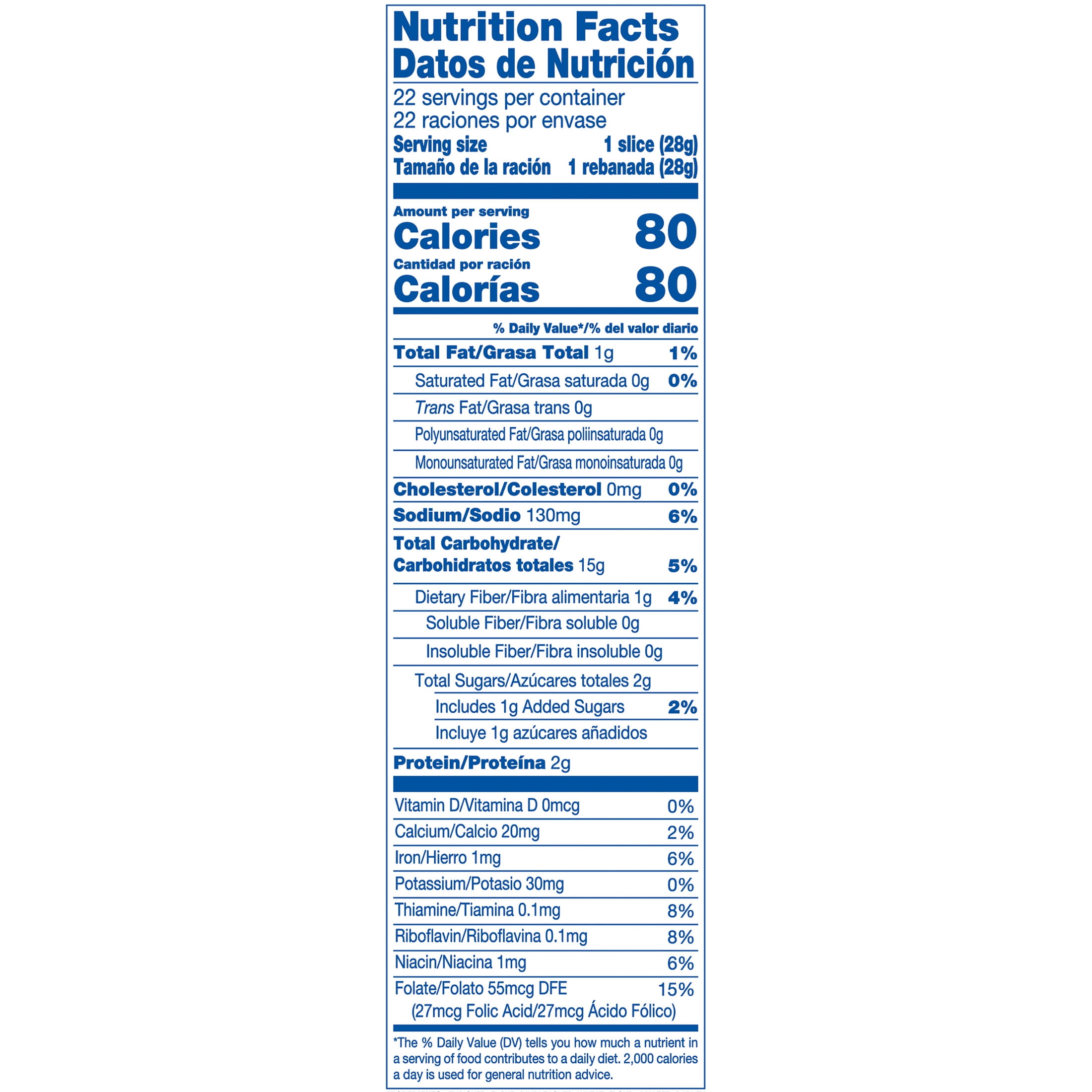 Holsum King White Bread, 22 oz.