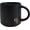 Black-Q, variant on - Black Monogram Ceramic Mugs, 15 oz Golden Initial Coffee Cups, Elegant Alphabet Tea Mugs, Personalized Halloween Mug with Gift Box, Perfect for Office and Home Décor (c)