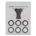 thumbnail image 4 of 6Pack Transducer Discs for Optimyst , Replacement Disks for Electric Heater Fire, 4 of 6