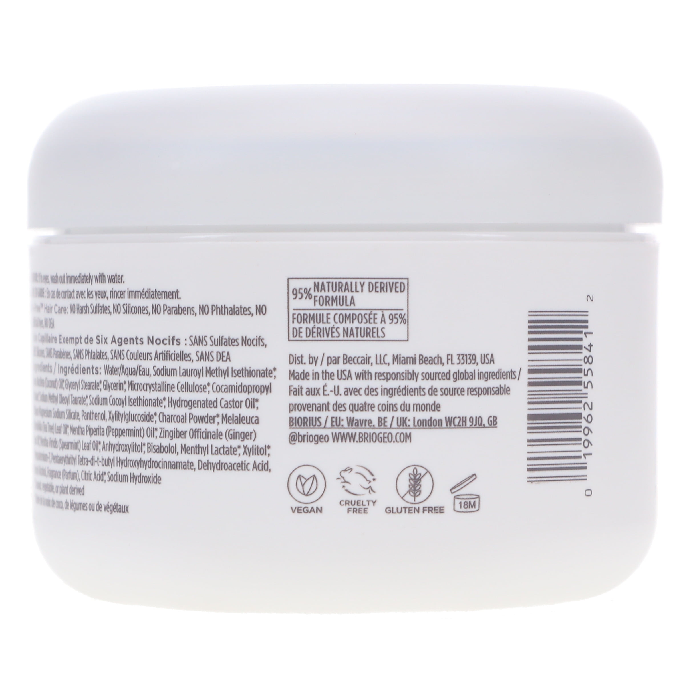 Briogeo Scalp Revival Charcoal + Coconut Oil Micro-Exfoliating Shampoo 8 oz