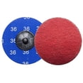 thumbnail image 2 of Benchmark Abrasives 3" Quick Change Ceramic Sanding Discs with a Male R-Type Backing Surface Finish Grind Polish Burr Rust Paint Removal Use with Die Grinder (25 Pack) - 50 Grit, 2 of 3