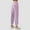 Purple, variant on SNKSDGM Women's Plus Pants for Women with Pockets Women's Pants Petite Plus Women's Yoga Pants High Waisted Elastic Waist Pants High Waisted Jogger Casual Soft Hiking Gym Trousers L