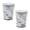 Marble, variant on 5 Liter Small Round Wastebasket Trash Can | Open Top Metal Garbage Bin | Oil Rubbed Bronze Finish | Bathroom Bedroom Kitchen Office Dorm Disposal Bin