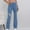 A_ Blue, variant on Olyvenn Women’s Ripped Jeans High Waisted Distressed Baggy Straight Wide Leg Pants Jeans Stretchy Denim Pants Blue M