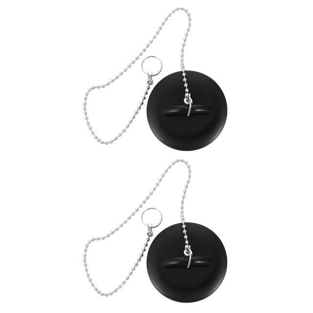 UPOUART 2Ud Tapones Sellados De Silicona Resistentes Para Desagüe De Con Cubierta Plana Y
