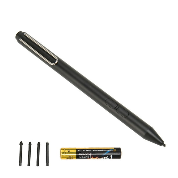 Active Stylus 4096 Nivel Sensible a la Presión Función de Inclinación Lápiz Capacitivo para Microsoft Negro