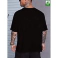 thumbnail image 2 of Summer Trend Men'S Pure Cotton T-shirt HUK Letter Pattern Printing, Outdoor Wear Men'S Fashion Pure T-shirt, 2 of 5
