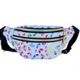 thumbnail image 1 of Ladies Waterproof Butterfly Fashion Double Zipper Diagonal Bag 2 Zipper Pockets (blue), 1 of 5