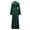 Army Green, variant on Summer Dress Abaya Ramadan Womens Lady Front Open Cardigan Islamic Long Dress Muslim Dress Womens Dresses (Gray,M)