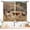 Farmhouse-02, variant on Farmhouse Kitchen Curtians 2 Panels, Vintage Utensil Bon Appetit Window Drapes, Farmhouse Kitchen Decor for Kitchen Bathroom, 28"W x 40"L