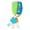 Blue, variant on Simulated Car Key Toy with Sound Effects and Flashlight Remote Control Keychain Prop for Role Play and Party Fun