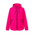thumbnail image 1 of Windbreaker Jacket Women Spring Fall Long Sleeve Casual Windproof Waterproof Zip Up Hooded Hiking Jackets with Pockets, 1 of 1
