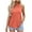 Orange, variant on Scyoekwg Womens Tops Solid Color Suspenders Summer Loose Sling Halter Elegant Pleated Tank Tops Casual Dressy Blouse Sleeveless Shirts (Orange,XXL)