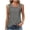 2-dark gray tank tops, variant on Womens Sleeveless Tank Top Eyelet Embroidery Casual Blouse with Button Detail Loose Fit Summer Tunic Tops for Daily Wear and Vacation,multicolor tank tops XXXL