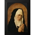 thumbnail image 2 of Bouts, Dirk 11x14 Black Modern Framed Museum Art Print Titled - Mater Dolorosa, 2 of 5