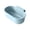 ZB Blue, variant on Hanging Kitchen Sink Strainer, Over-the-Sink Colander Basket for Food Scraps, Multifunctional Caddy for Sponge, Utensils, Fruits and Vegetables, Space-Saving Hook Design, BPA-Free