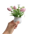 thumbnail image 4 of Mlkoz Easter Spotted Egg Simulation s Easter Egg Mini Potted s, Home Decor, 4 of 7