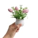 thumbnail image 4 of Uuiauoio Small Artificial Plants Mini Easter Egg Plants in Pot, Faux Greenery Potted with Fake Easter Eggs and Flowers for Table Home Office Desk Shelf Decor, 4 of 7
