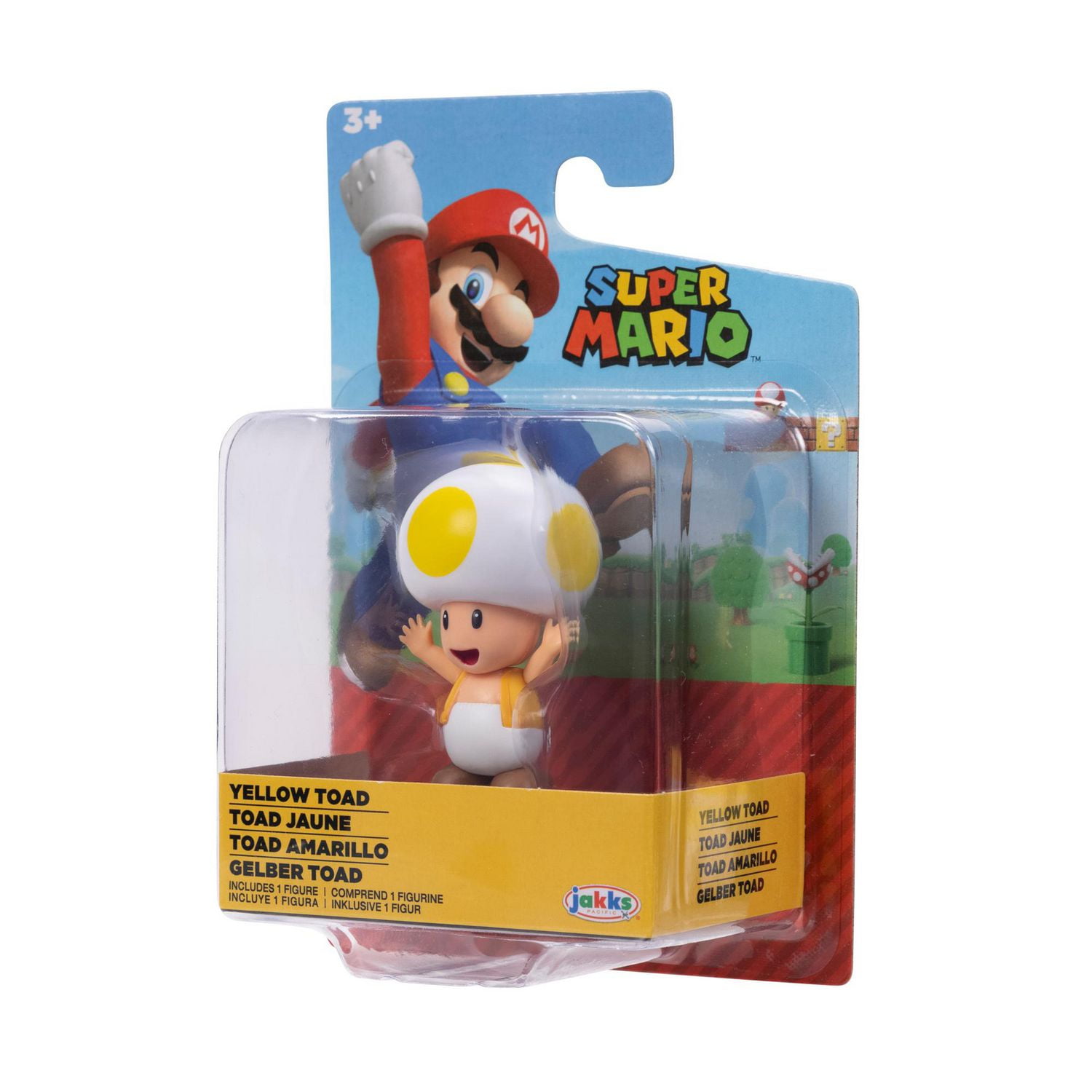 Figurine Nintendo 2,5 pouces – Crapaud jaune