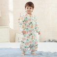 thumbnail image 2 of Saco de dormir para bebé Saco de dormir para niños pequeños con pies Extraíble Manga larga 3 Tog Pelele de algodón de invierno Pijamas acogedores, 3-6 años Xemadio WMCH-119, 2 of 4