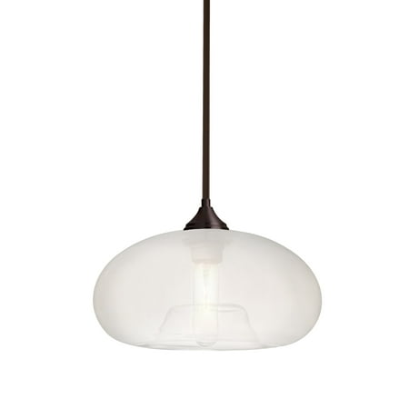 

Besa Lighting 1Tt-Banafr Bana 1 Light 10-1/2 Wide Pendant - Bronze