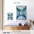 thumbnail image 4 of Elephant Stock White Mandala Wall Art - Decor Elements Canvas Canvas - 8" x 12", 4 of 8