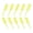 40mm 0.35g 10 pallet-Fluorescent yellow, variant on 10pcs Soft Baits for Trout Swimbaits Fishing Lures Wobblers Split Tail Lures Fishing Tackle Artificial Baits