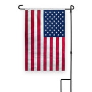 Promopatriot Embroidered American Garden Flag 12" x 18", Deluxe American Flag USA Garden Flag 12 x 18 | Patriotic Double Sided Small Flags for Yard - Without Flagpole