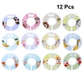 thumbnail image 2 of 12 Pcs Séparateurs de Tailles pour Vêtements de Bébé Ronds en Plastique Cintre Cercle pour Garde-Robe Centre Commercial, 2 of 7