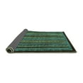 thumbnail image 2 of Ahgly Company Indoor Rectangle Abstract Turquoise Blue Modern Area Rugs, 7' x 10', 2 of 4