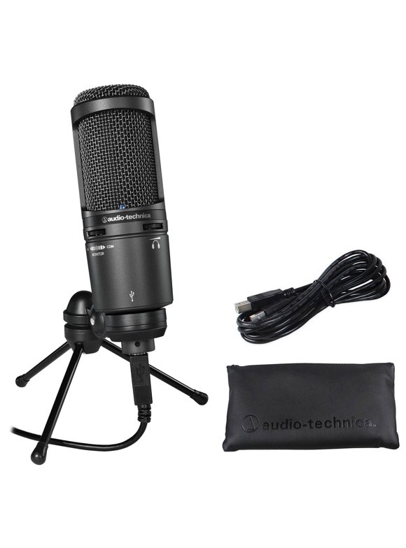 Audio Technica AT2020USB+ Video Conference Live Streaming Microphone Zoom Mic