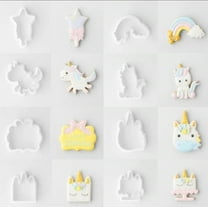 Magical cookie cutters unicorn 8 piece