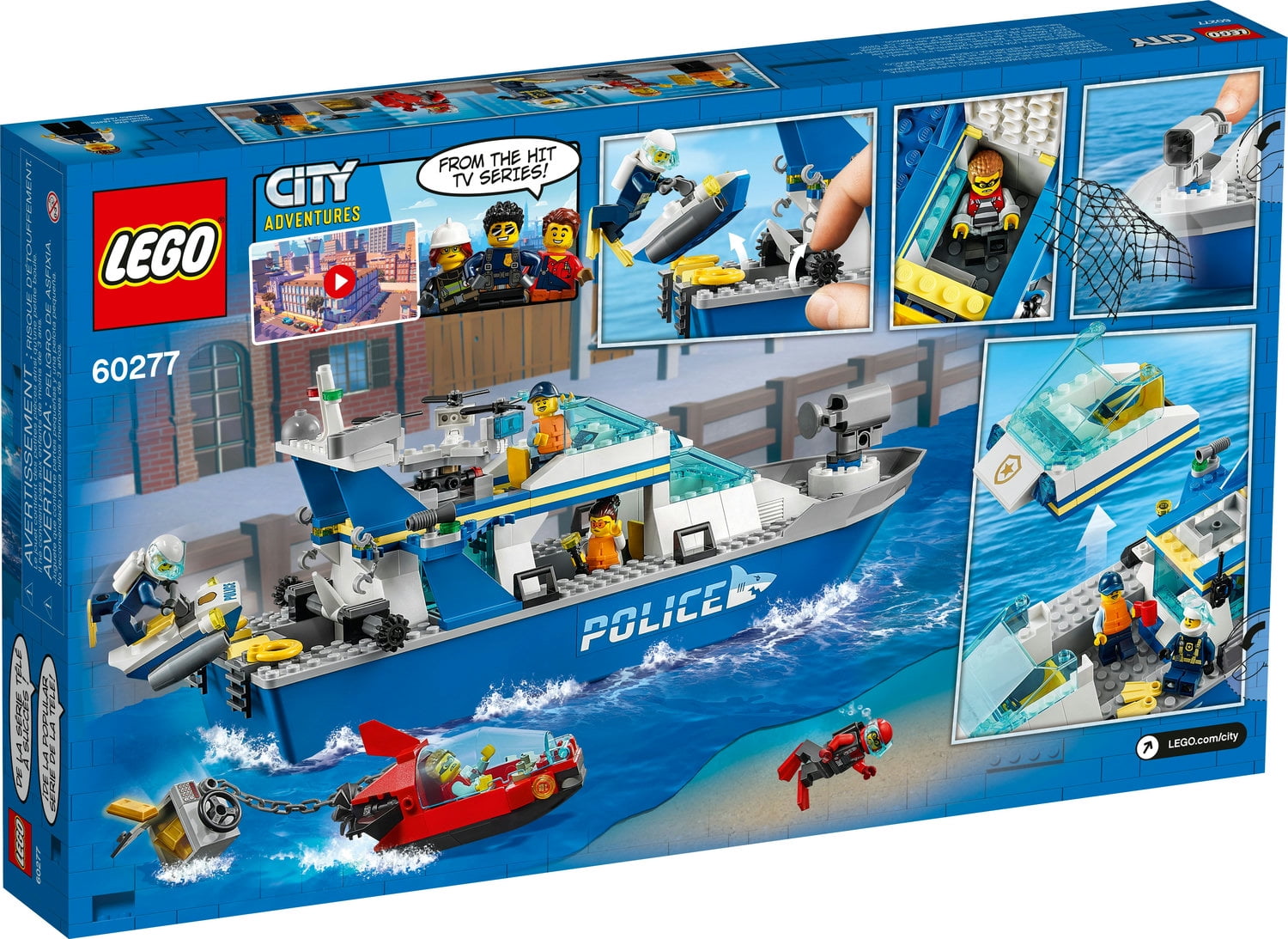 Lego police boat sale