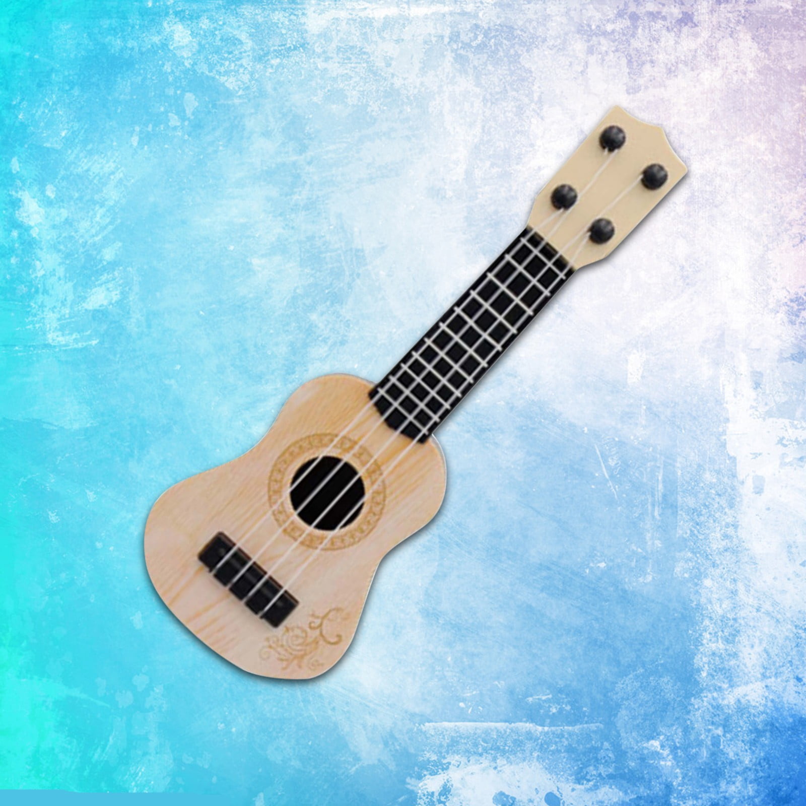 ROFAY 23 Inch Ukulele Toy for Kids Children Musical Instrument Fun Educational Early Learning Toy 4 String Guitar Ukulele with Gift Box for Toddlers 