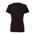thumbnail image 2 of Hanes T-Shirt à Col en V Nano-T pour Femmes, P, Noir, 2 of 2