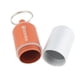 thumbnail image 3 of 4 Unids Portátil Caja De La Píldora De Aluminio A Prueba De Agua Tableta De Bolsillo Cápsula Caja Dispensador Contenedor Llavero Píldora Fob Titular 81x25mm Cola Botella de tableta a prueba de agua, 3 of 8