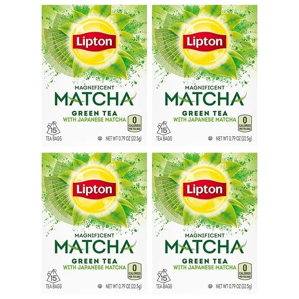 Are Matcha Tea Bags Good For You Lipton Magnificent Matcha Tea Bags For a Warm Beverage Green Tea Made