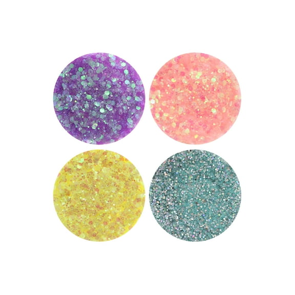 Pastel Glitter Set by Creatology – Assorted Soft Colors for Paper Crafts - DIY Projects & Decorations - 3.36 oz. Total per Set - 12 Pack