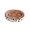 Brown, variant on Plush Oval Pet Bed | Cow Brown Spots | Flannel & Breathable Double-Sided Design | P.P Filled for Ultimate Comfort | Warm & Cozy All Seasons | 40x30cm | 1 Pack
