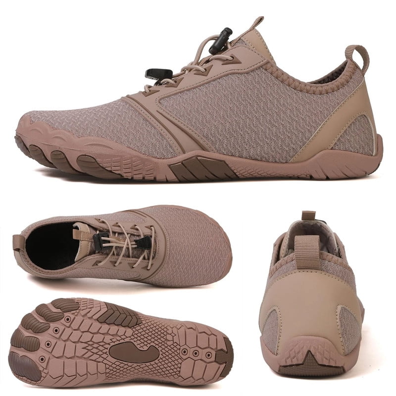 BERANMEY Casual Hike Barefoot Shoes for Women & Men Breathable Non-Slip Athletic Footwear Wide Toe Water Shoes for Hiking Non-Slip Shoes for Unisex Grounded Comfort wear