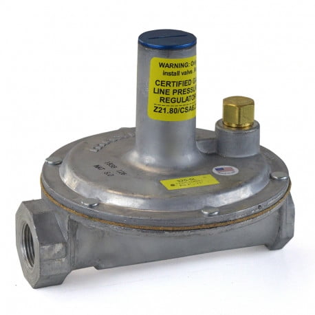 3/4" Gas Appliance Regulator 10 PSI with Vent Limiter 