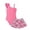 c-822Hot Pink1476, variant on MEZZALL Children Girls Tropical Print One-Pieces Monokini Swimsuit With Attached Skirt Summer Beach Pool Leisure Swimwear Beachwear