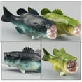 thumbnail image 2 of SHISUYAN 2pcs Bass Fish Model Large Mouth Bass Model Fake Fish Simulated Animal Fish Model, 2 of 7